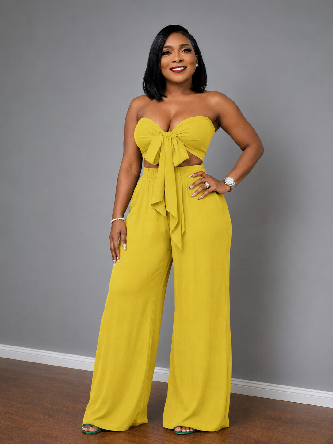 Yellow Two Piece