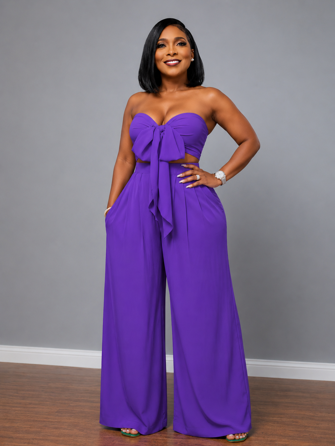 Purple Two Piece