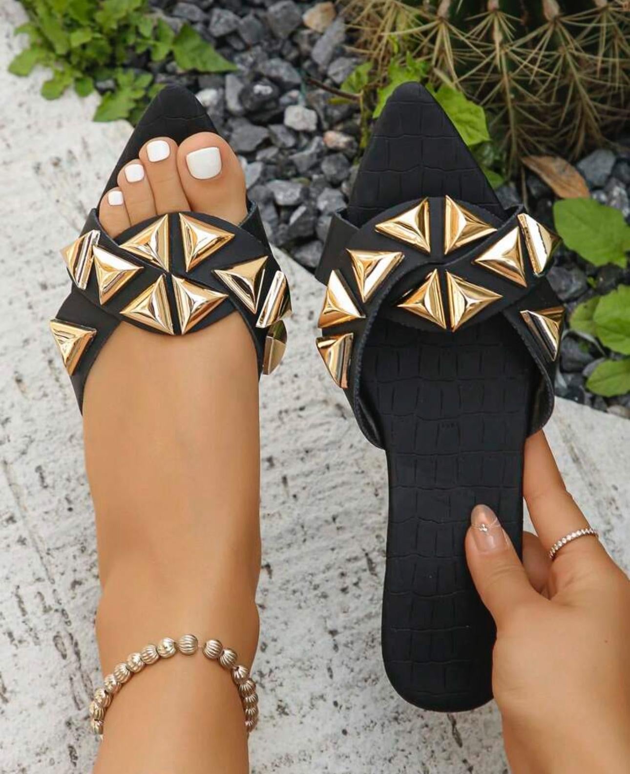 Black Sandals