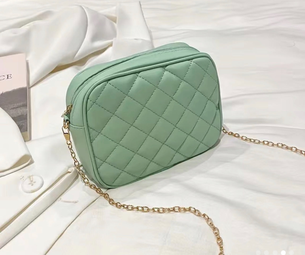 Mint Green Bag