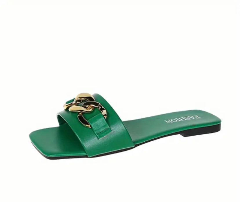 Green Sandals