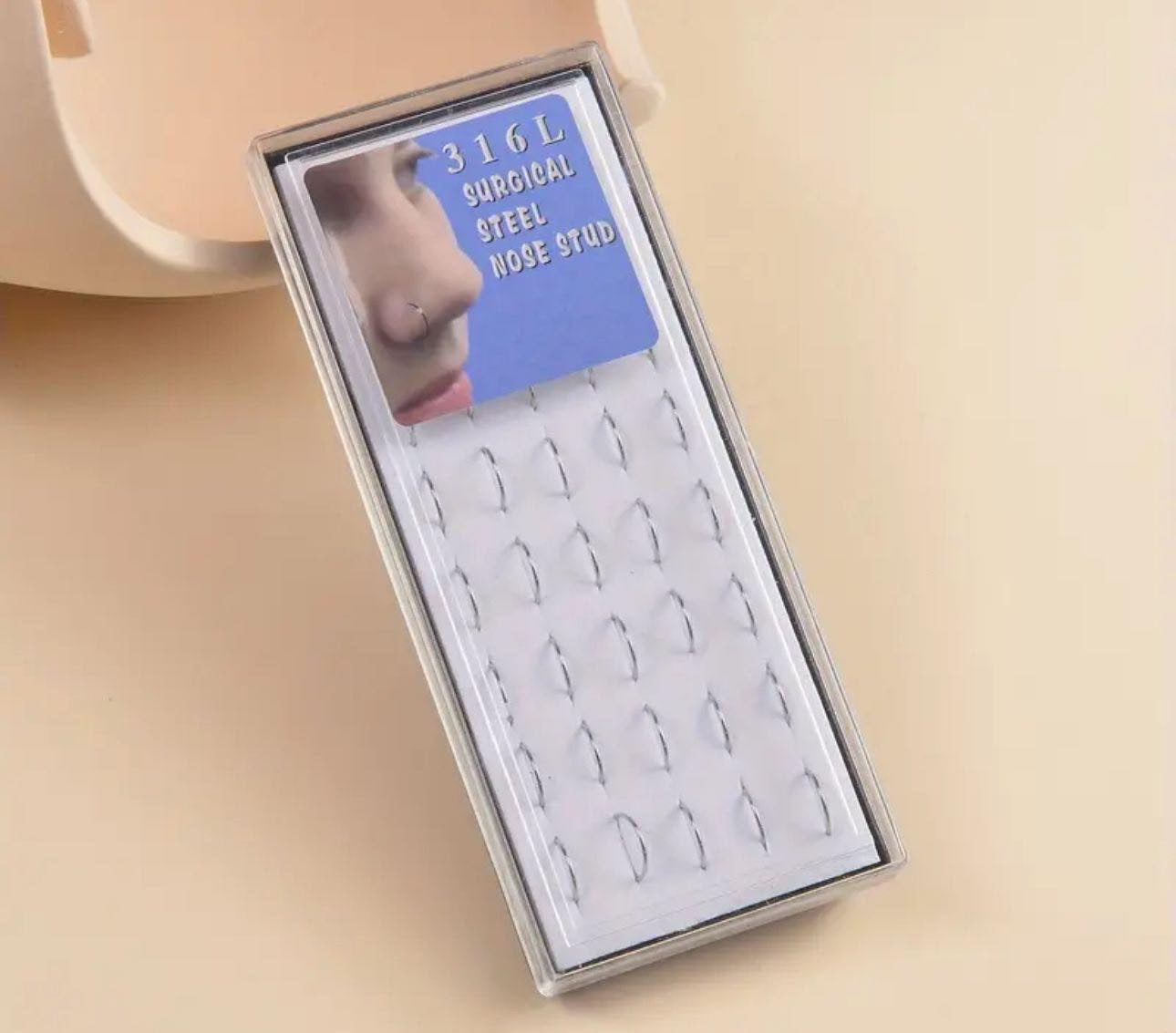 Silver Surgical Steel Nose Stud