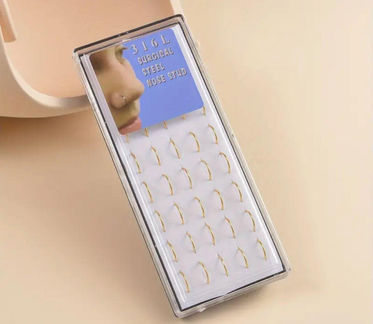 Gold Surgical Steel Nose Stud