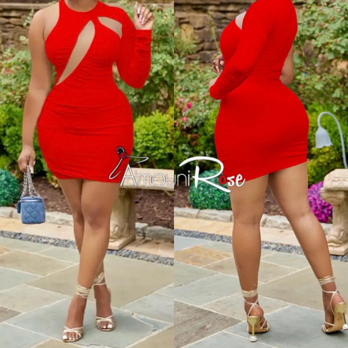 Judy red dress