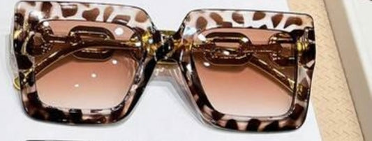 Square Leopard Shades