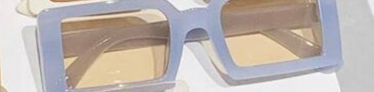 Small frame powder blue shades
