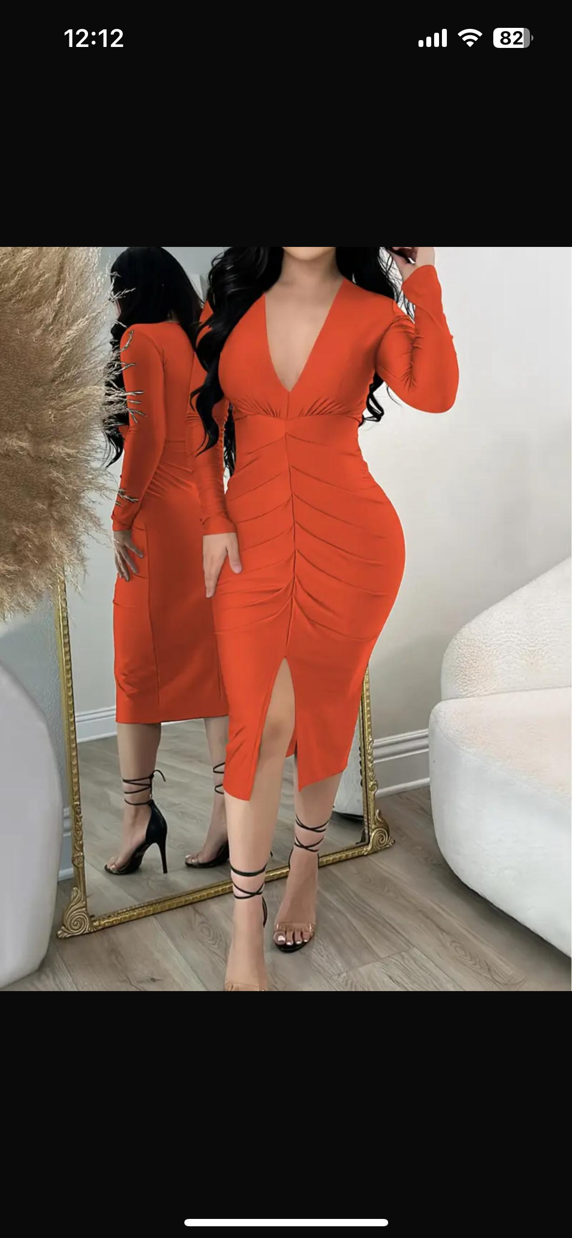 Orange Dress