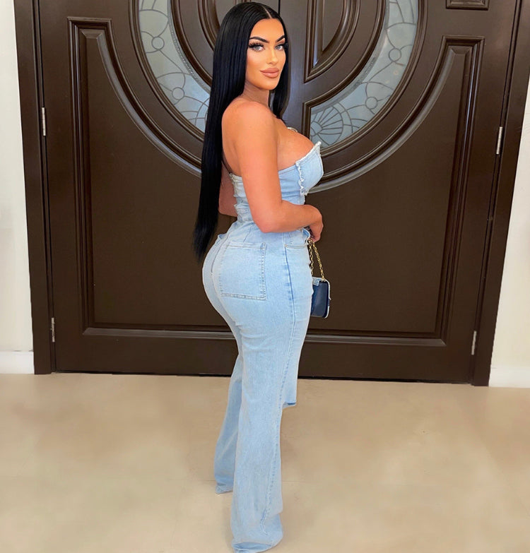 Denim Jumpsuit