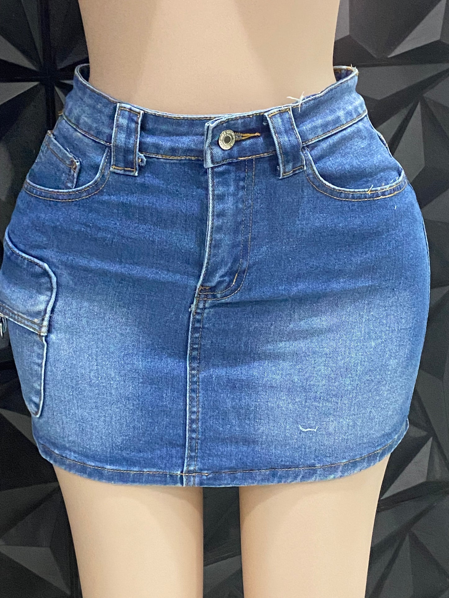 Denim Skirt