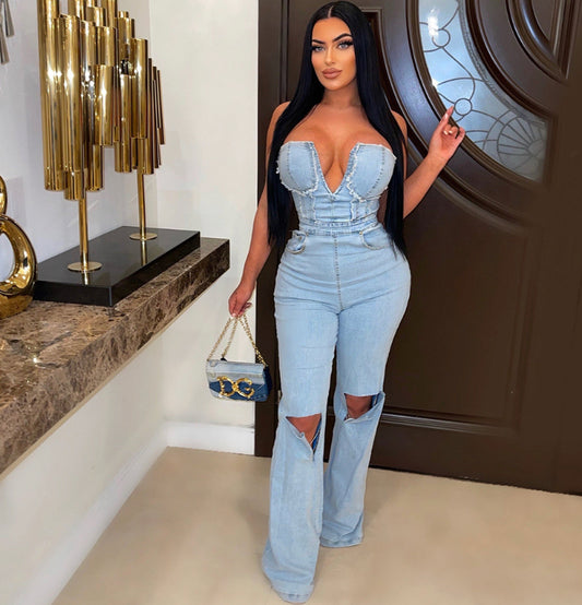 Denim Jumpsuit